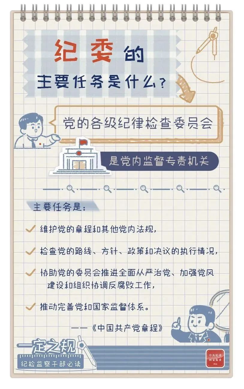 一定之规：纪委的主要任务是什么？